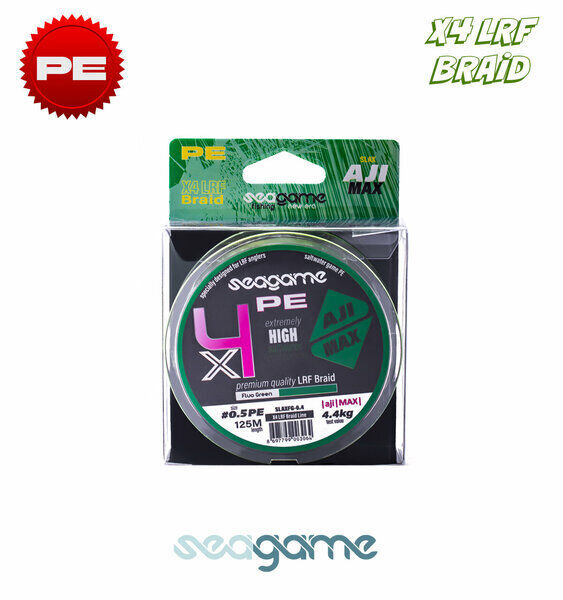 Seagame Ajı Max X4 Pe 125M   İp Misina 0.2 Pe
