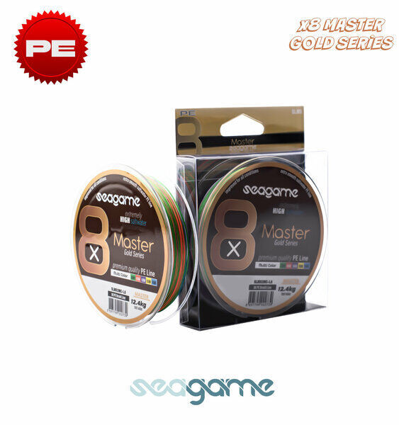 Seagame Master X8 Pe 150M  Multı Color İp Misina 0.6 Pe