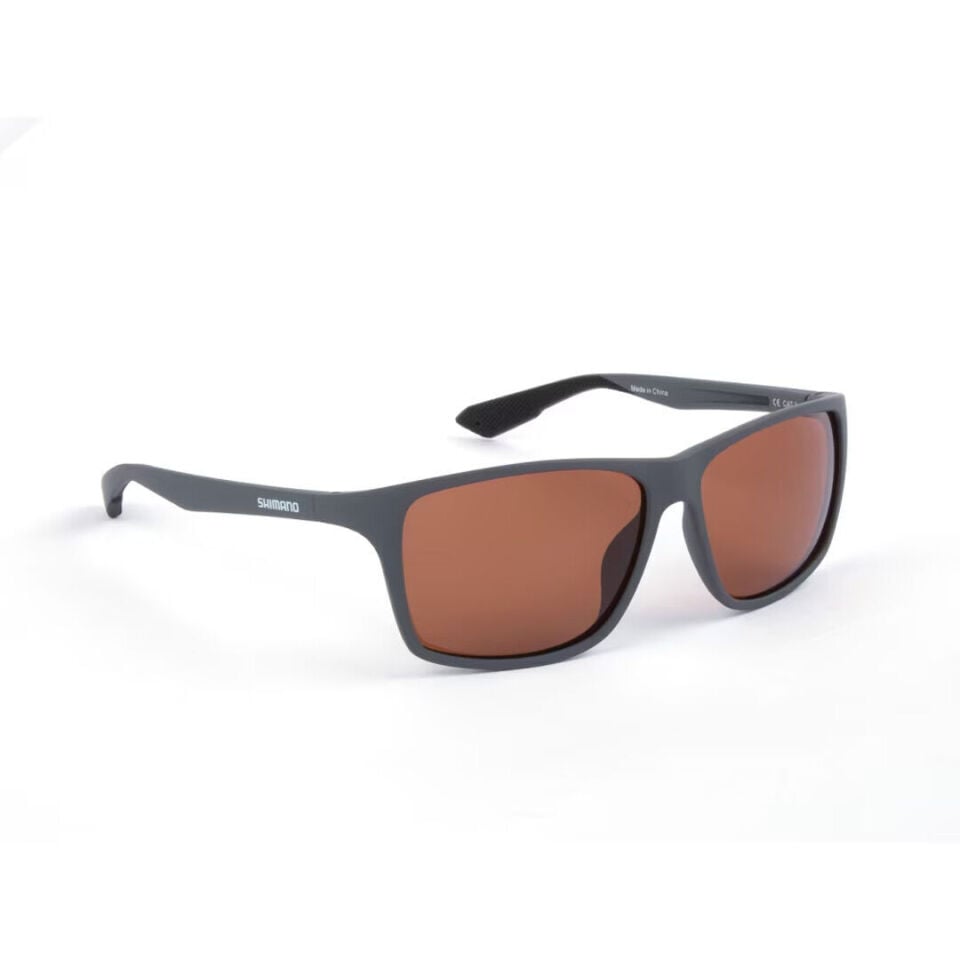 Shimano Technium Matte Dark Grey & Copper Polarize Güneş Gözlüğü