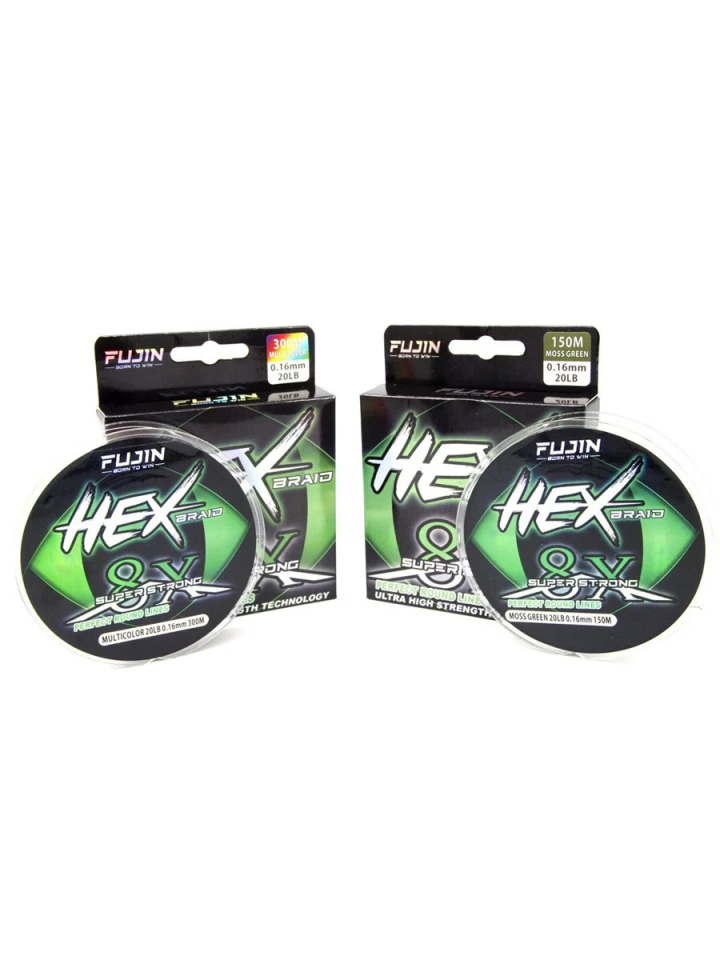 Fujin Hex Braid 8X 150Mt Multi Color Pe Örgü Ip 0.14 mm