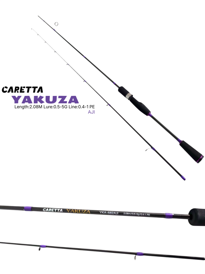 Caretta Yakuza Aji 0.5-5g 2.08m Lrf Kamışı