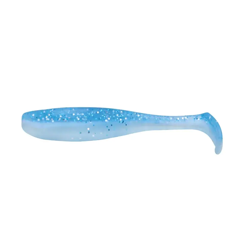 Hanfish Shad Bait 7.5 Cm Silikon Yem İce Blue Uv