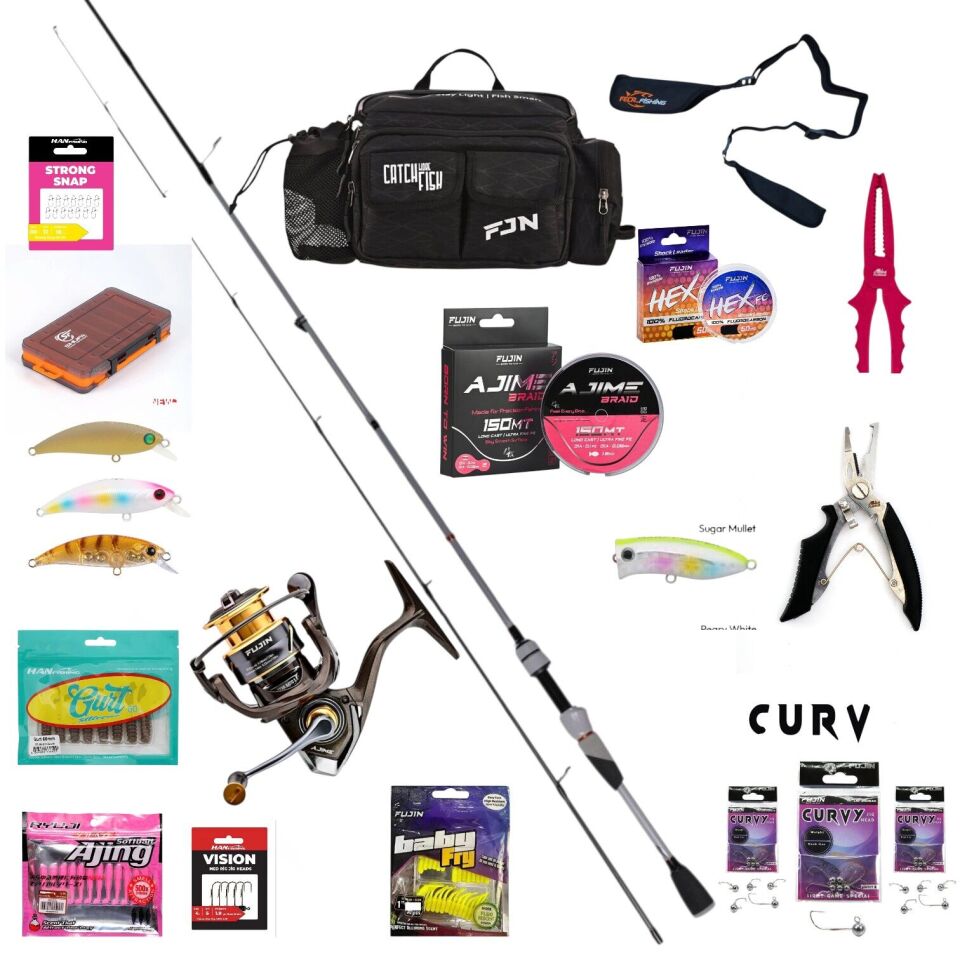 Full Set LRF İle Başlıyorum – Eksiksiz Hazır LRF Olta Seti