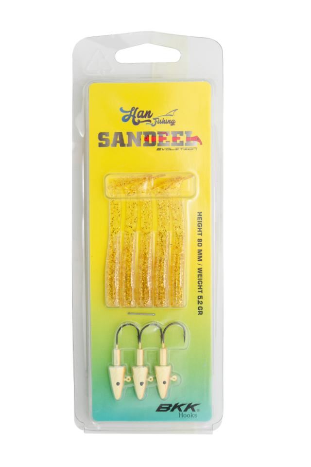 Hanfish Sandeel Silikon 8Cm Silikon Yem Sandfish