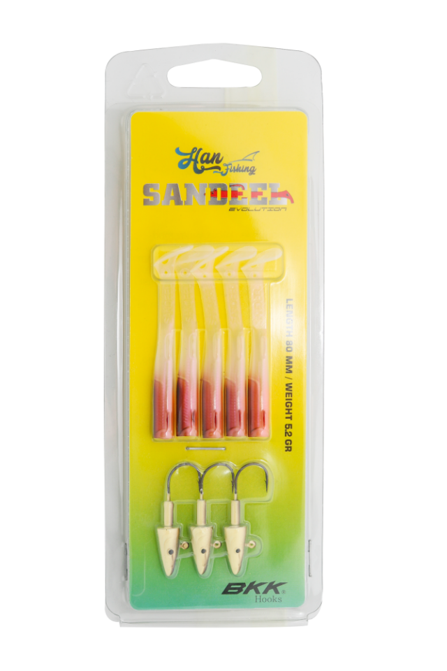 Hanfish Sandeel Silikon 8Cm Silikon Yem Chinu Bait