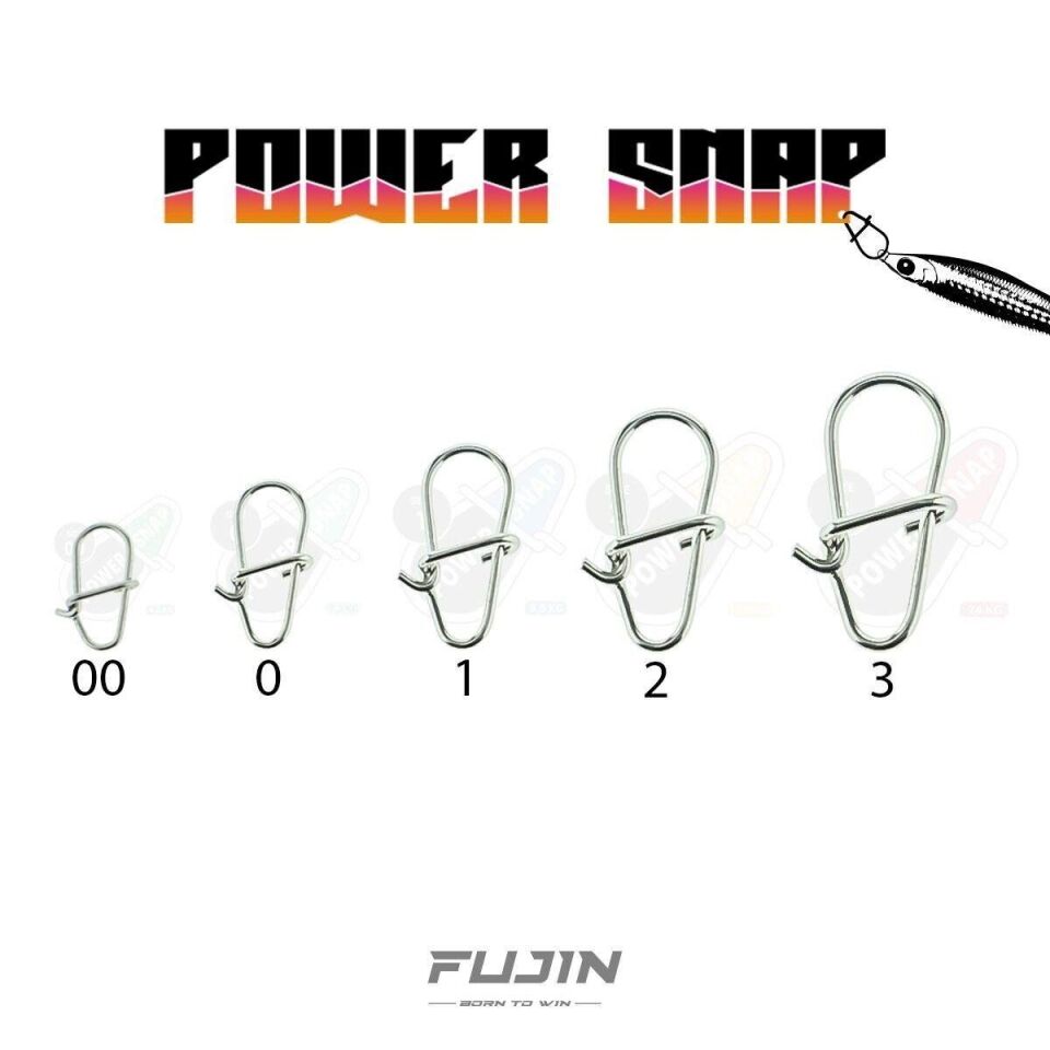 Fujin Power Snap 3  24 Kg Çekerli Klips Fujin Power Snap 00 5.2 Kg Çekerli Klips