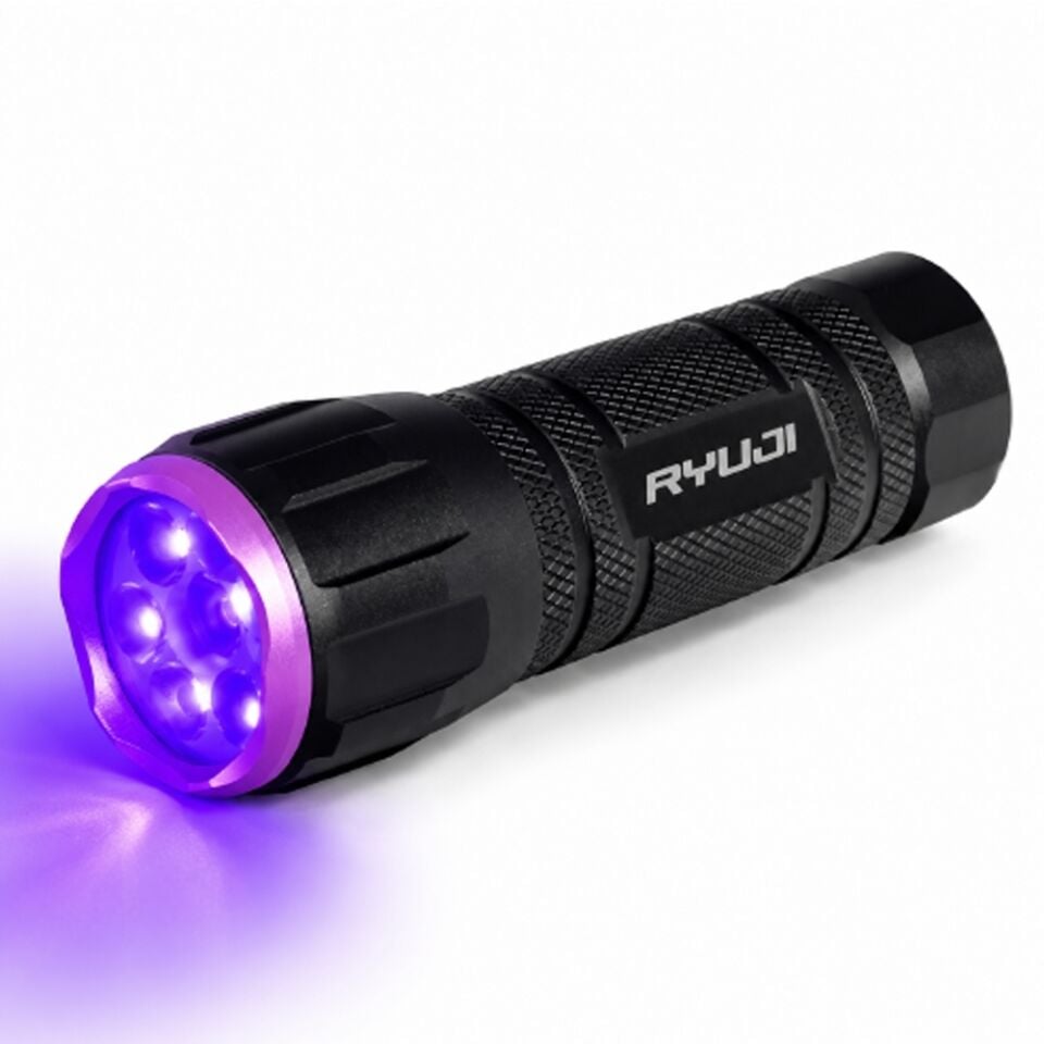 Ryuji 120 Lümen Beyaz ve UV Işıklı El Feneri