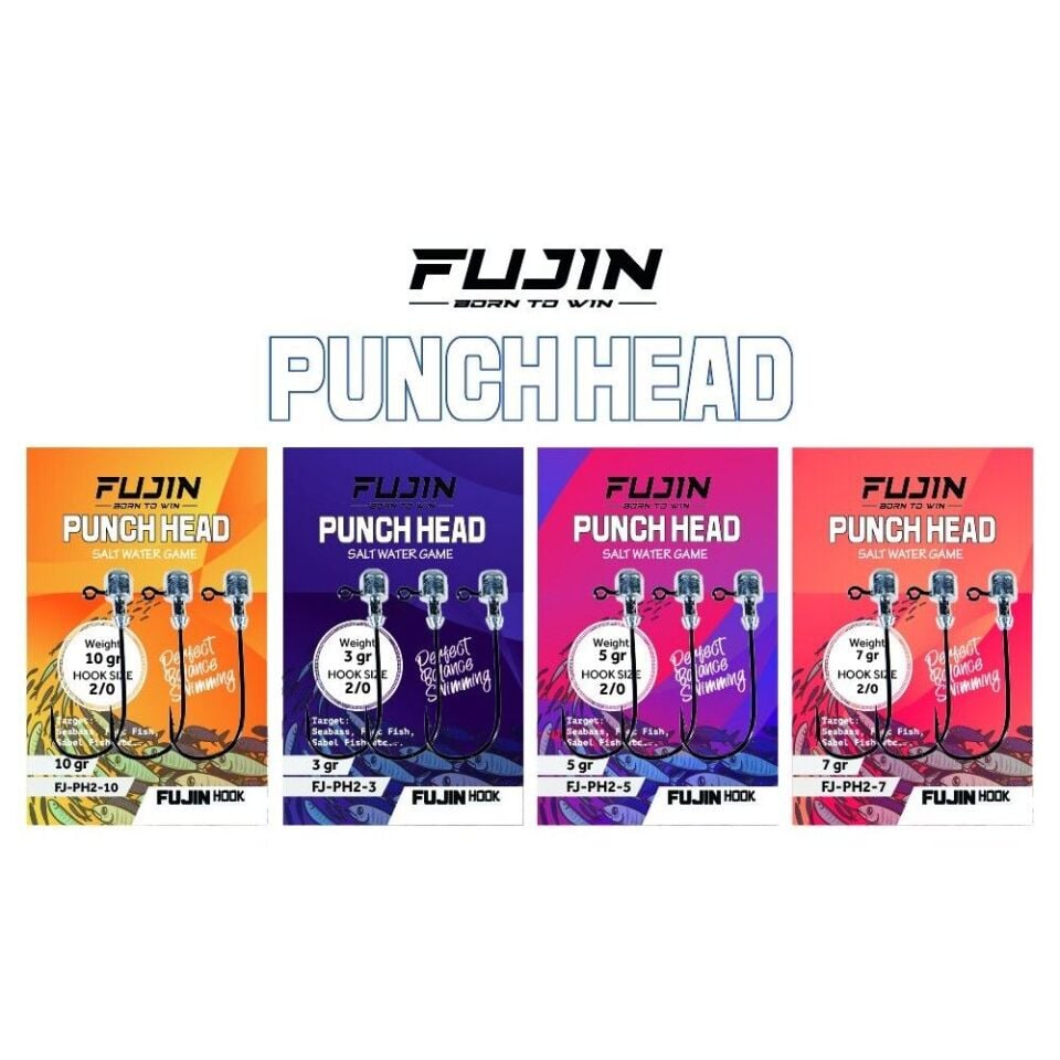 Fujin Punch Head 2/0 Jig Head
