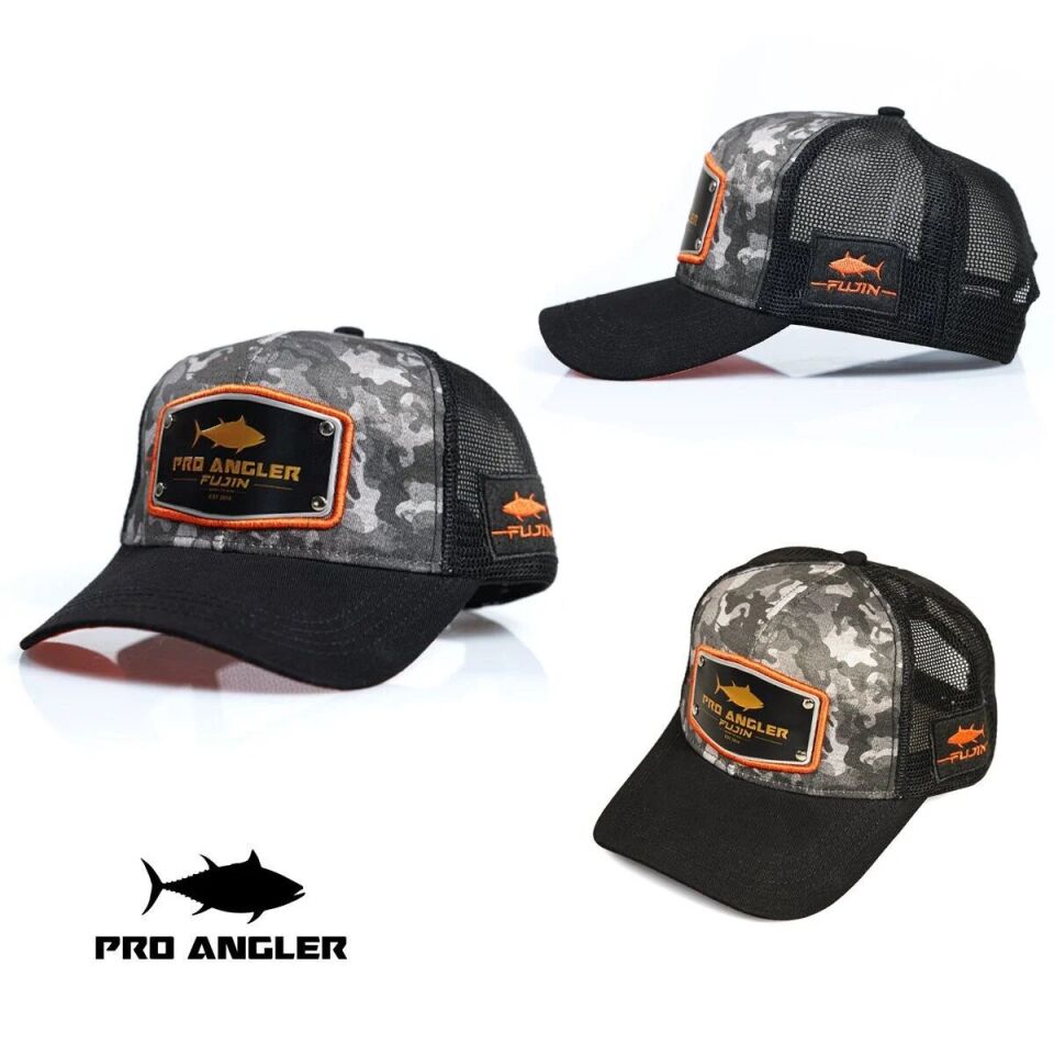 Fujin Pro Angler Grey Wave Sapka Fujin Pro Angler Black Camo Sapka