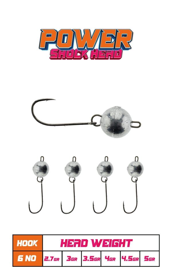 Fujin Power Shockhead No 6 5gr