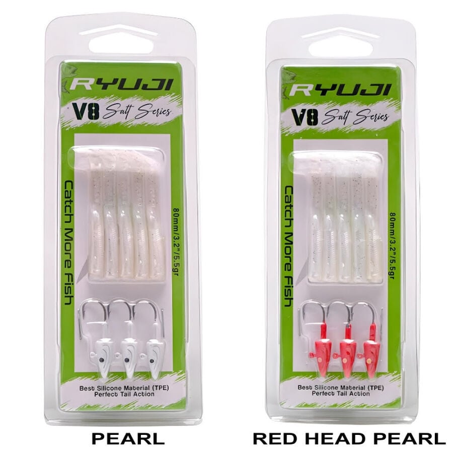 Ryuji V8 Salt Series 80mm 5.5Cm Pearl