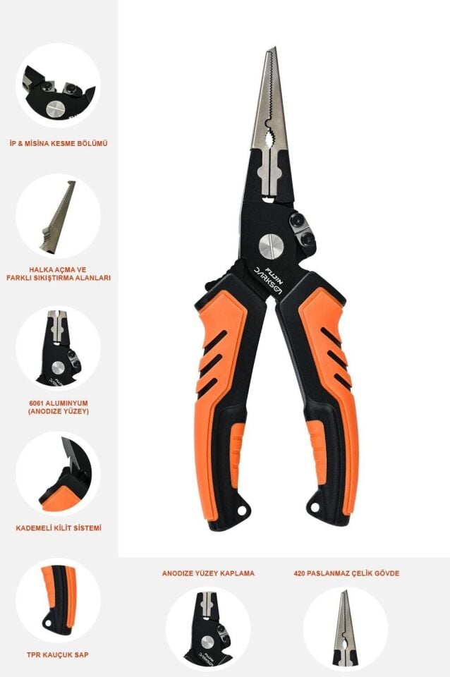 Fujin Darksea Pliers - Çok Amaçlı Pense