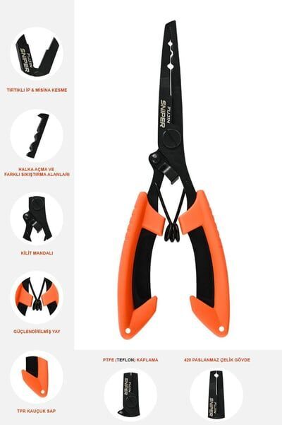 Fujin Sniper Pliers Balikçi Pensesi