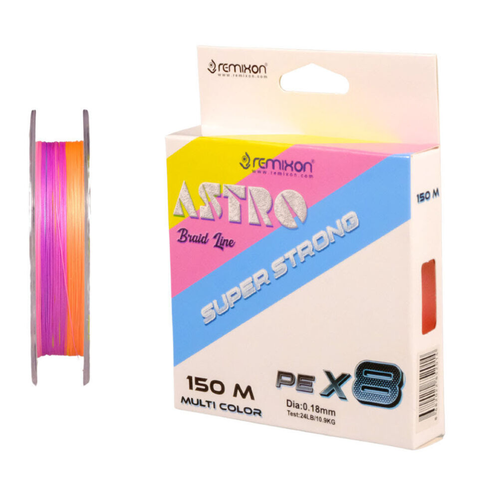 Remixon Astro 8X 150M M.Color İp Misina 0.16mm