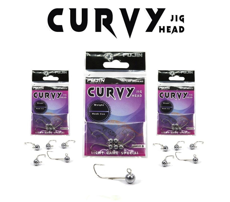 Fujin Curvy Jig Head No:4