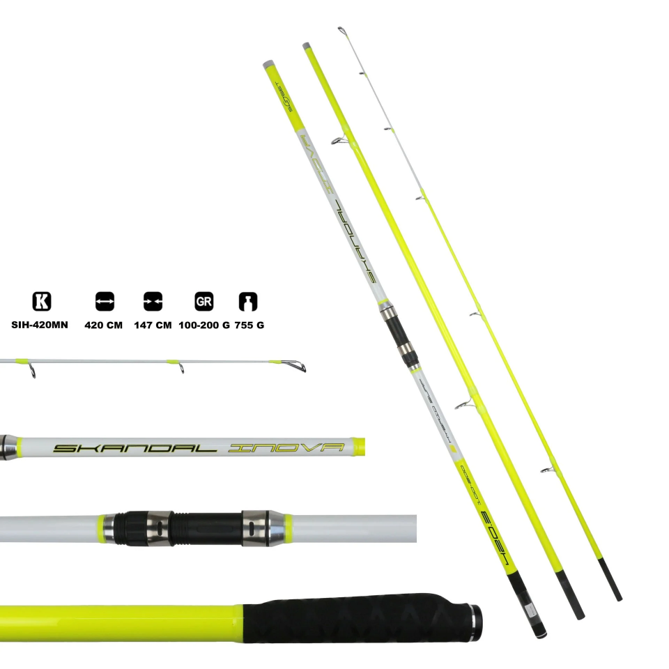 Skandal Inova Hybrid 420 Mn Surf Kamışı 100-200 Gr