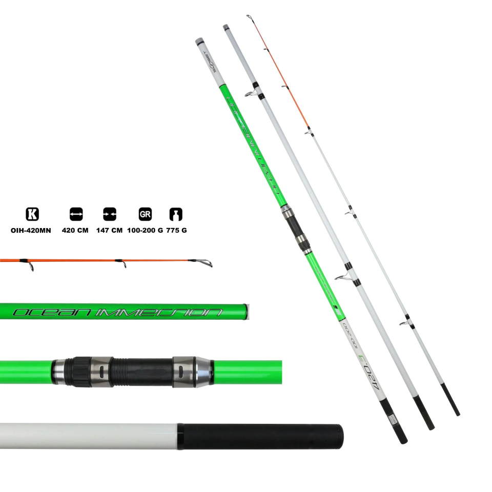 Ocean Immersion Hybrid 420 Mn Surf Kamışı 100-200 Gr