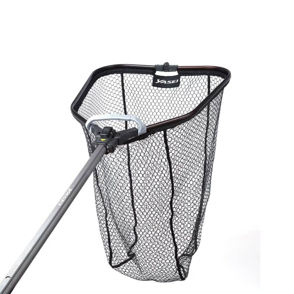 Shimano Yasei Medium Rubber Net Katlanır Balıkçı Kepçesi