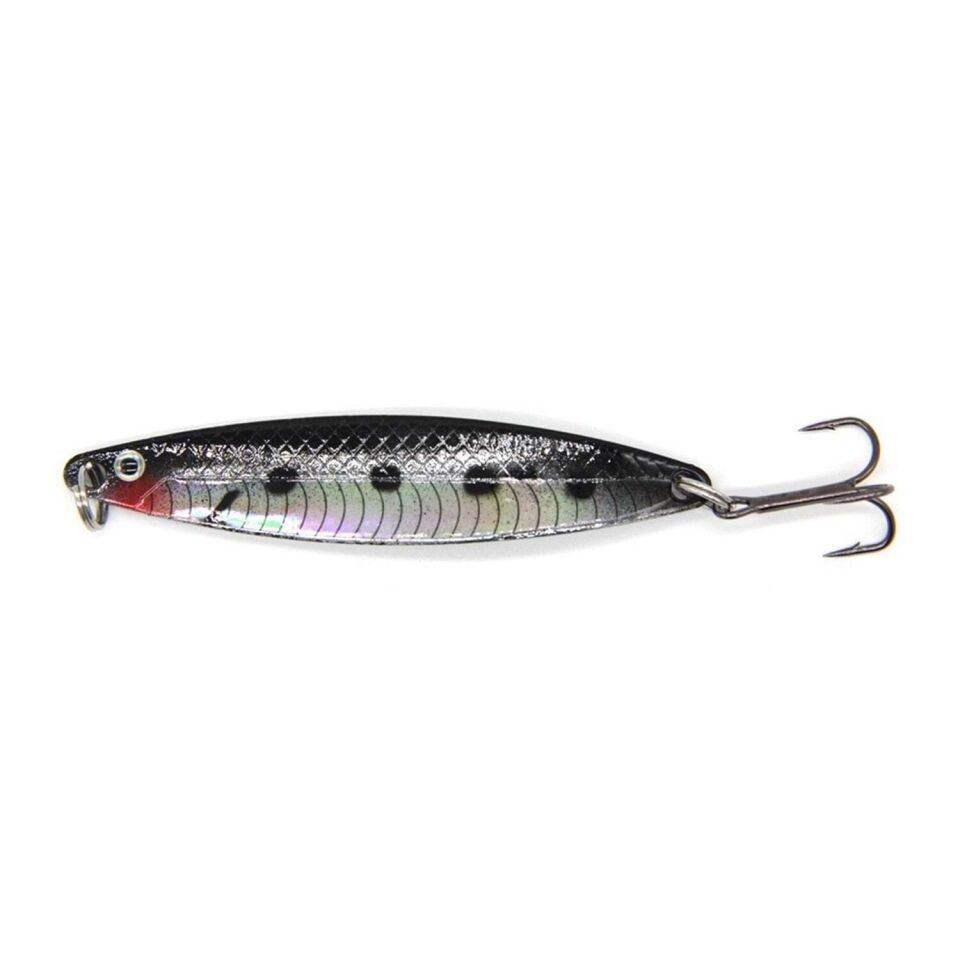 Fladen Nidingen Lüfer Kaşık Yem 18gr Gümüs Sıyah Noktalı