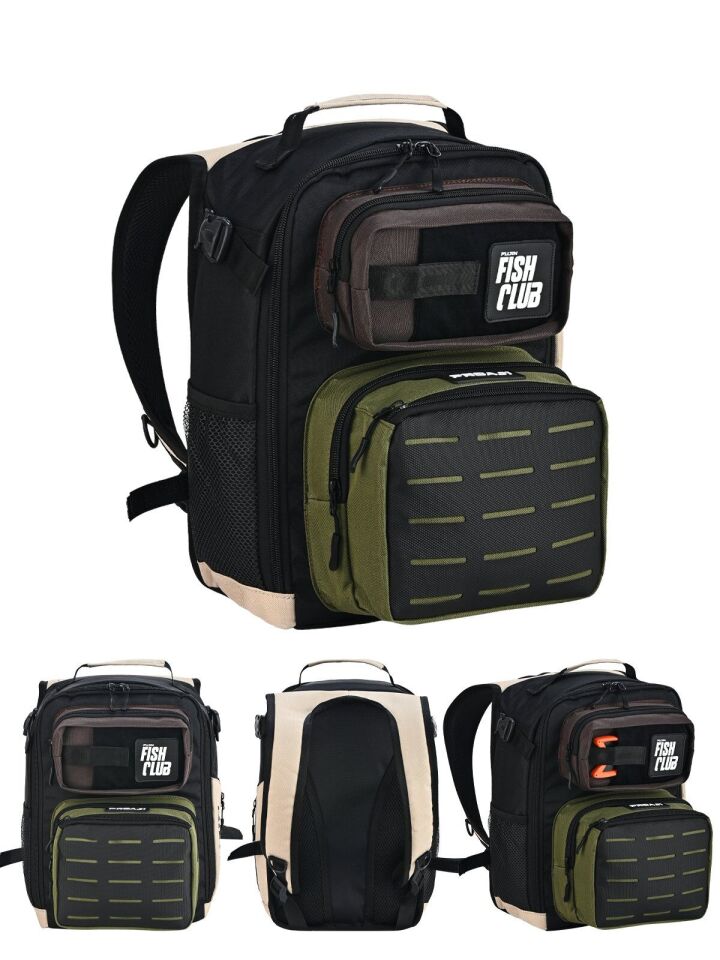 Fujin Proaji Back Pack Black Camo Balıkçı Sırt Çantası