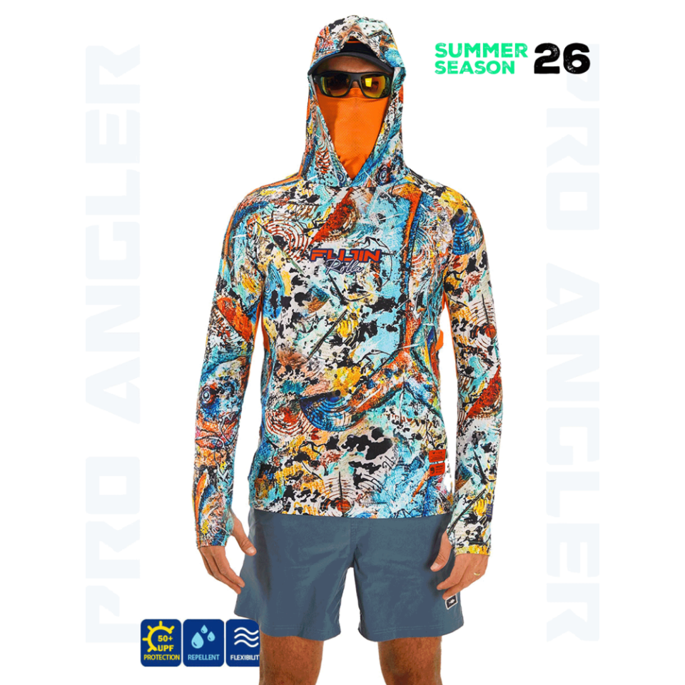 Fujin Rolla S26 Buff Hoodie Makai Orange Xxl