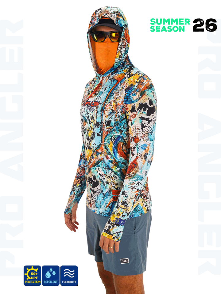 Fujin Rolla S26 Buff Hoodie Makai Orange Xxl