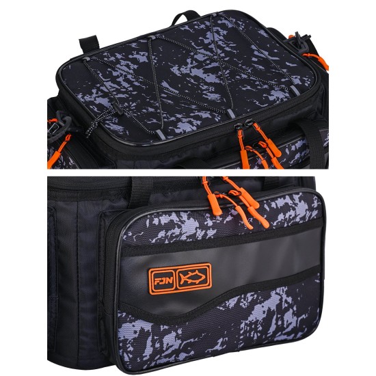 Fujin Black Camo Helper Bag - Balıkçi Çantasi