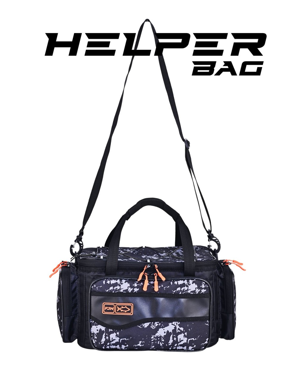 Fujin Black Camo Helper Bag - Balıkçi Çantasi