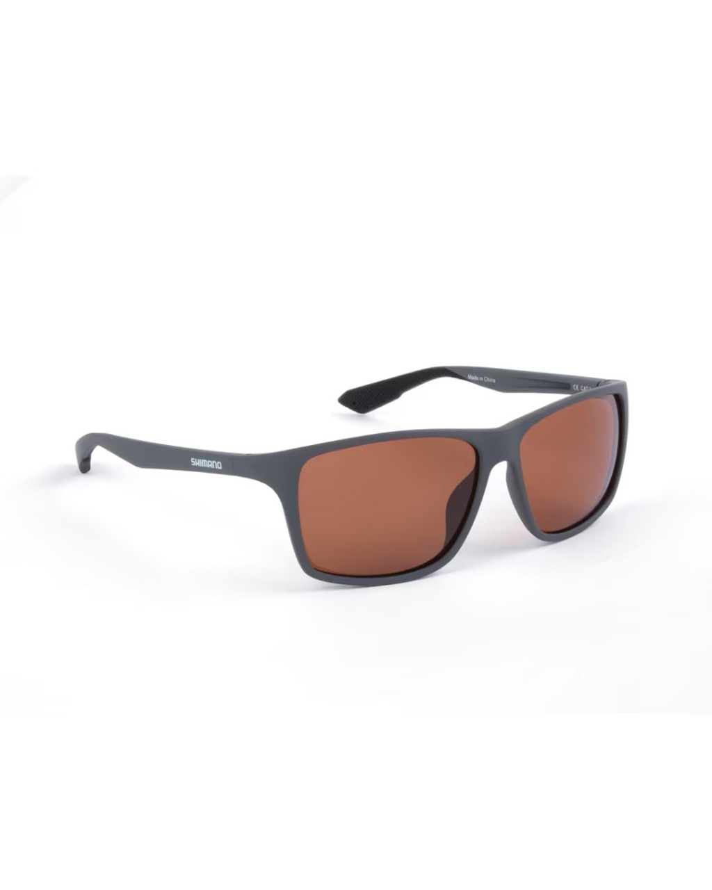 Shimano Technium Matte Dark Grey & Copper Polarize Güneş Gözlüğü