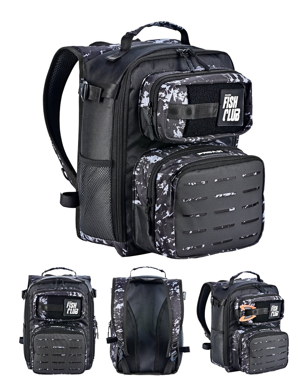 Fujin Proaji Back Pack Black Camo Balikçi Sirt Çantasi