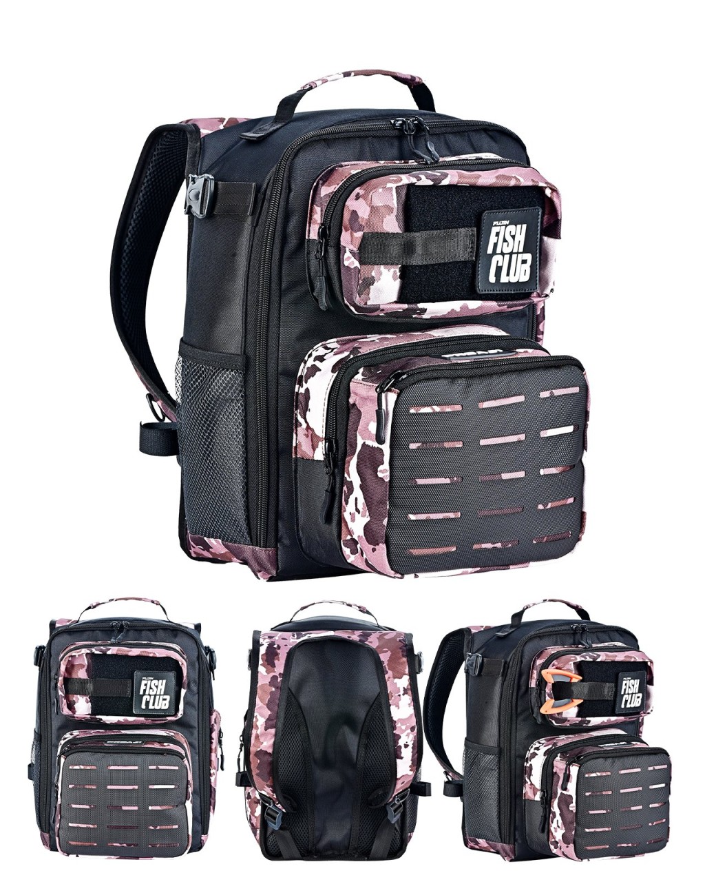 Fujin Proaji Back Pack Brown Camo Balikçi Sirt Çantasi