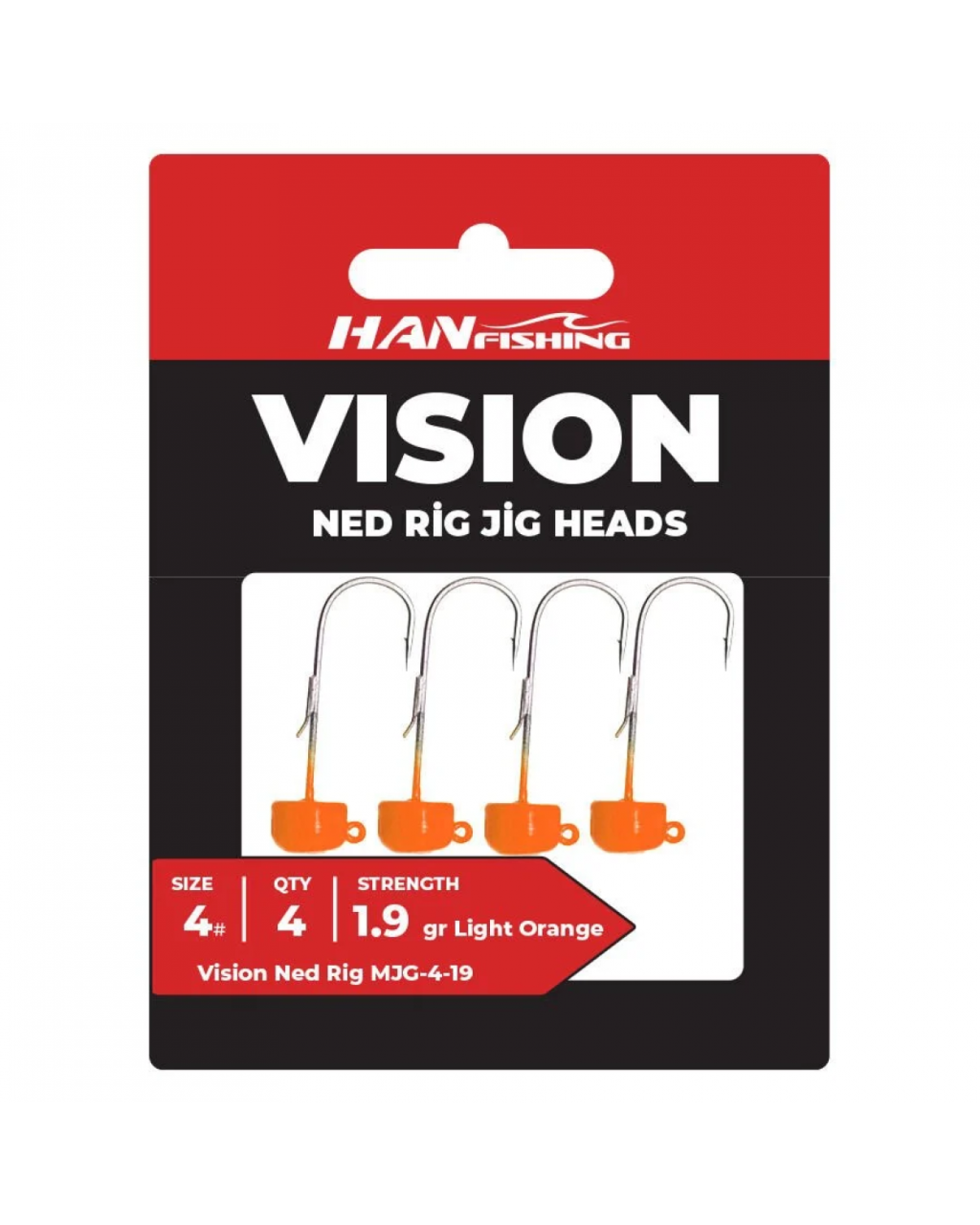 Vision Ned Rig Light Orange Lomj-4-1 Gr