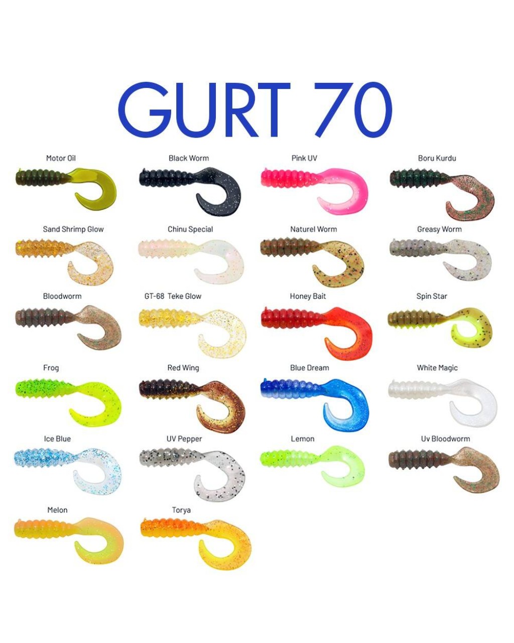 Hanfish Gurt 7Cm Lrf Silikon Yem