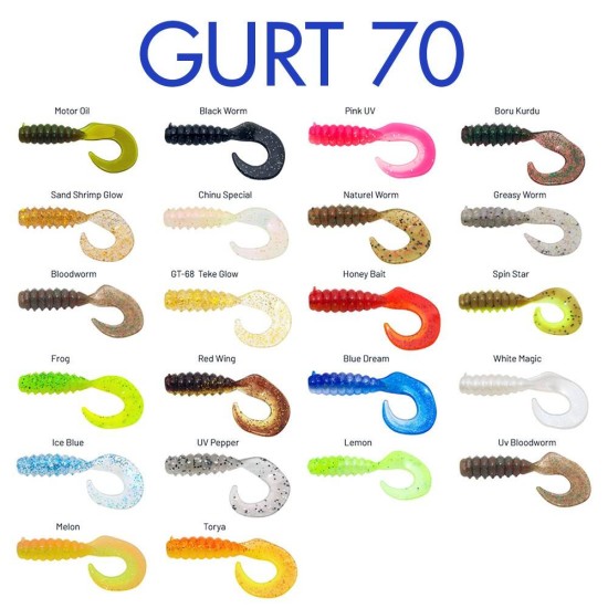Hanfish Gurt 7Cm Lrf Silikon Yem