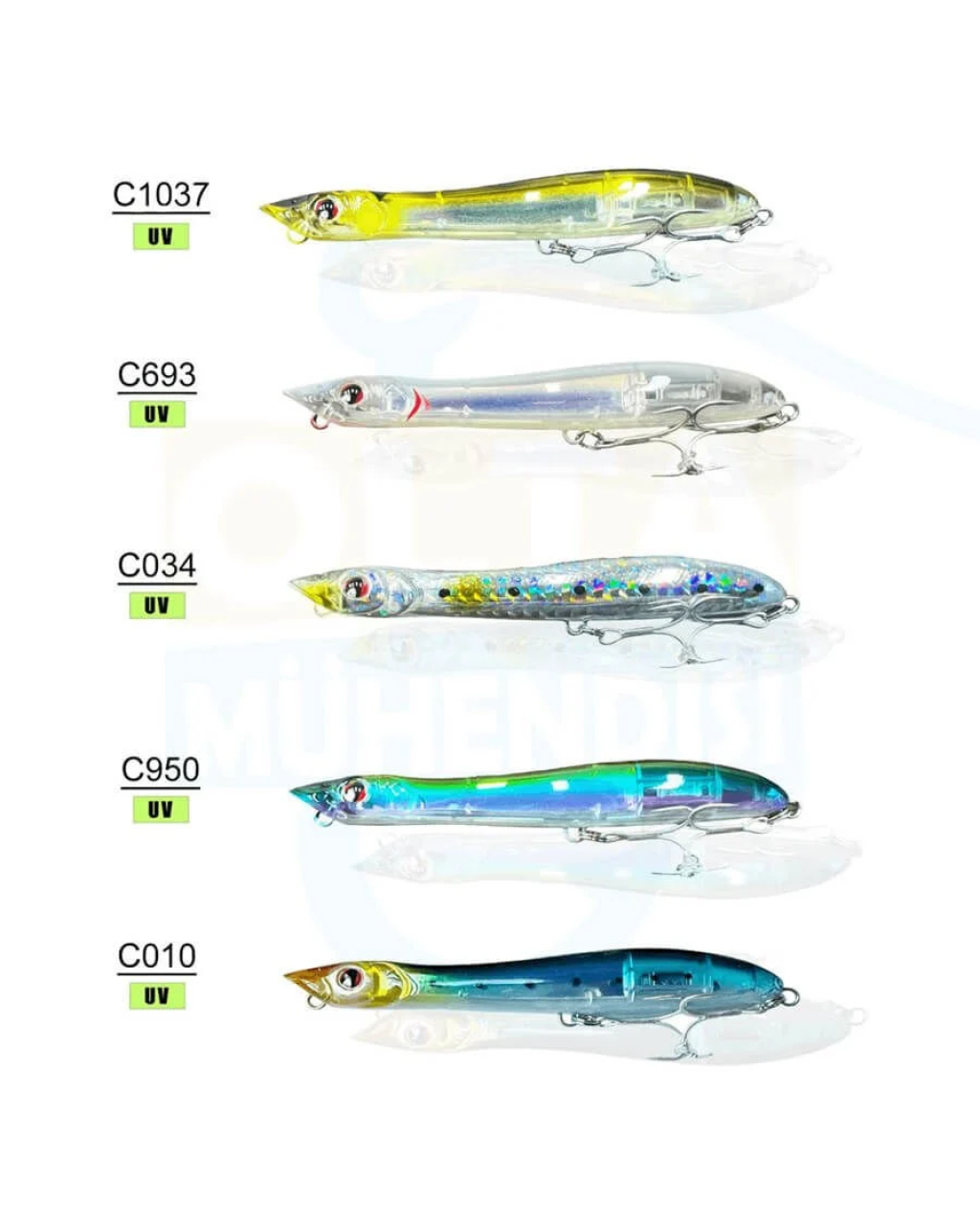 Nanıwaosakashı Lıttle Boy 10Cm 11Gr Su Üstü Yem