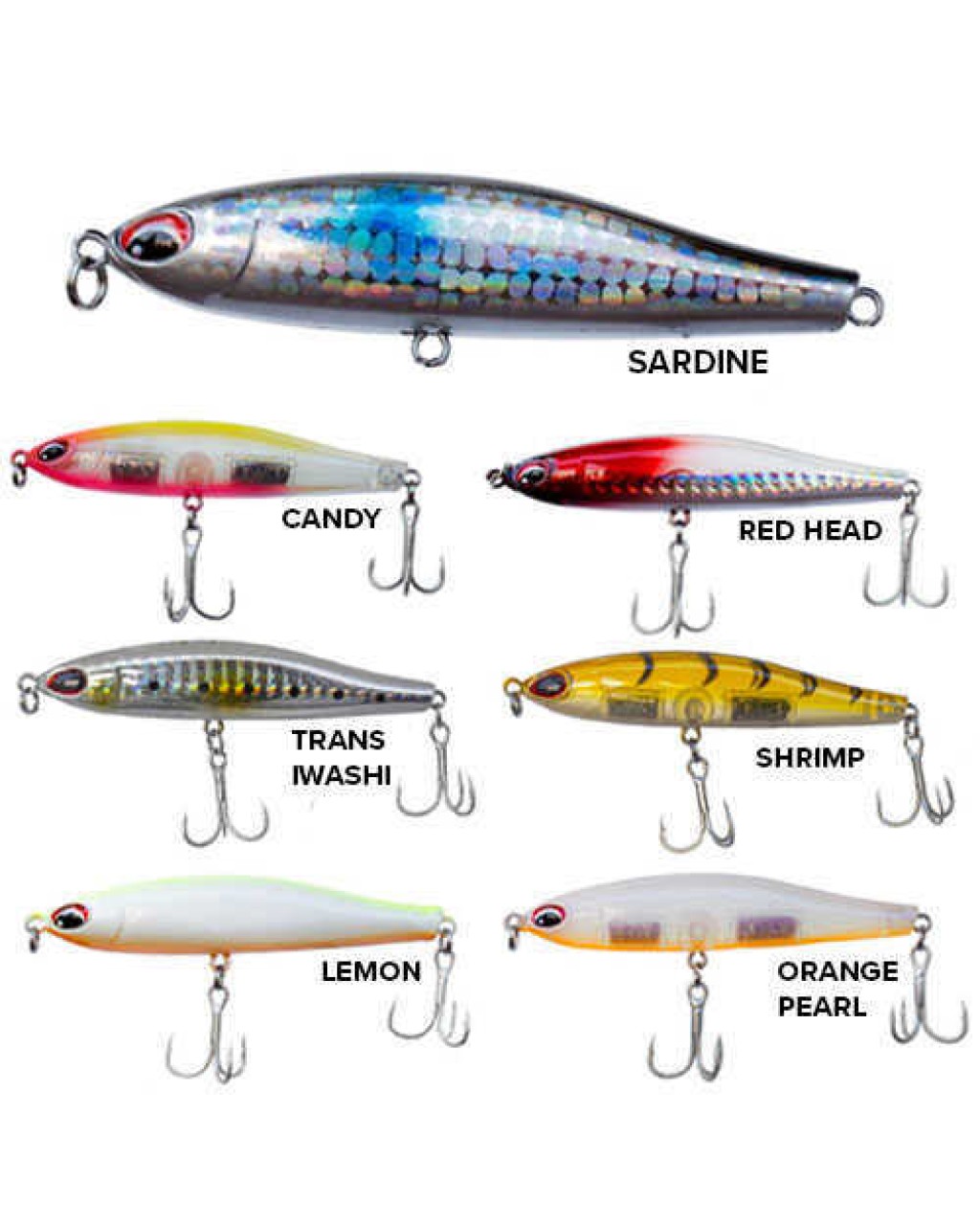 Ryuji Pencil 8 Cm 18 Gr Sinking Su Üstü Yem