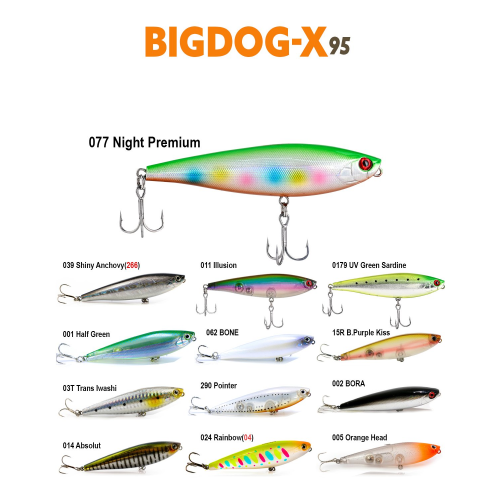 Fujin Big Dog-X 9.5Cm Su Üstü Yem