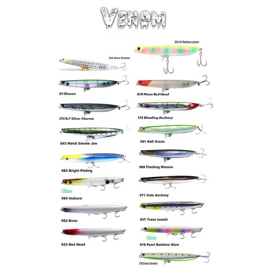 Fujin Venom 12Cm Su Üstü Yem