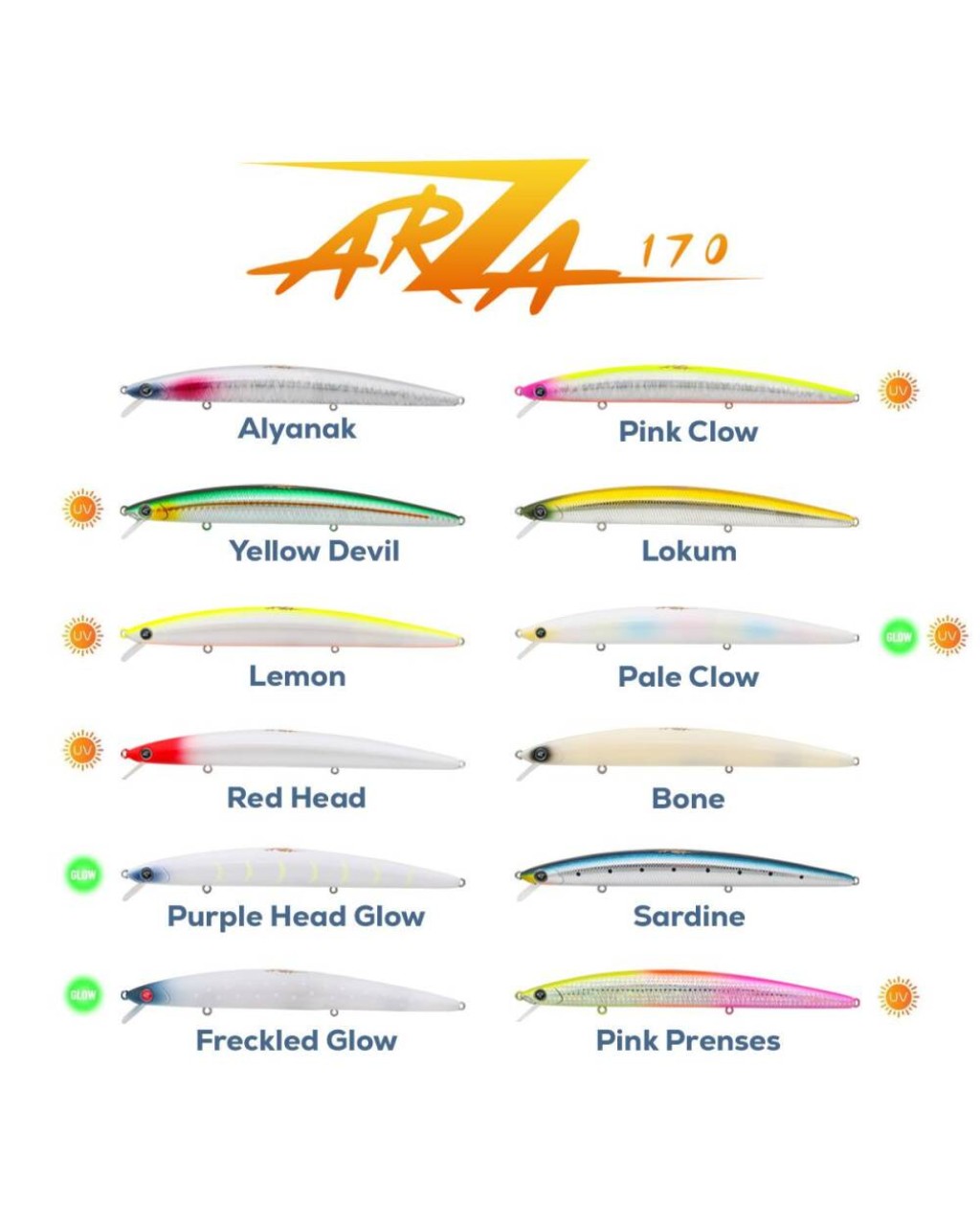 Hanfish Ariza 17Cm 30Gr Sinking Maket Yem