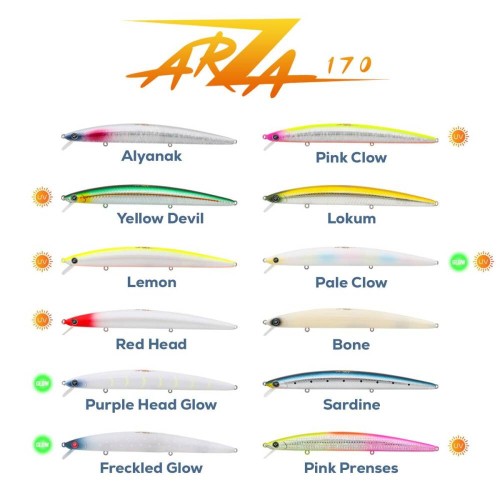 Hanfish Ariza 17Cm 30Gr Sinking Maket Yem