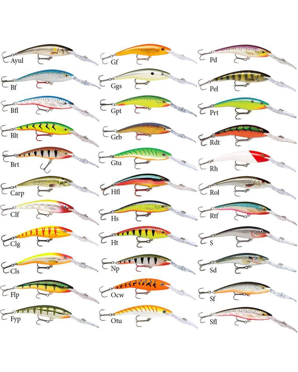 Rapala Deep Tail Dancer 110Mm Maket Yem