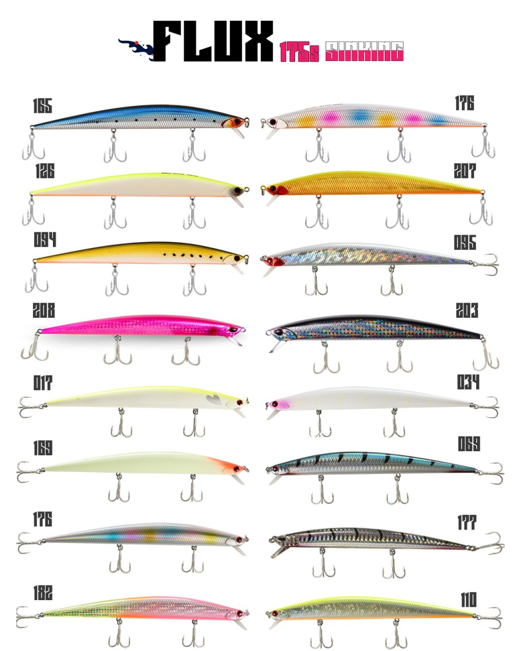 Fujin Flux 175S  29Gr Sinking Maket Yem