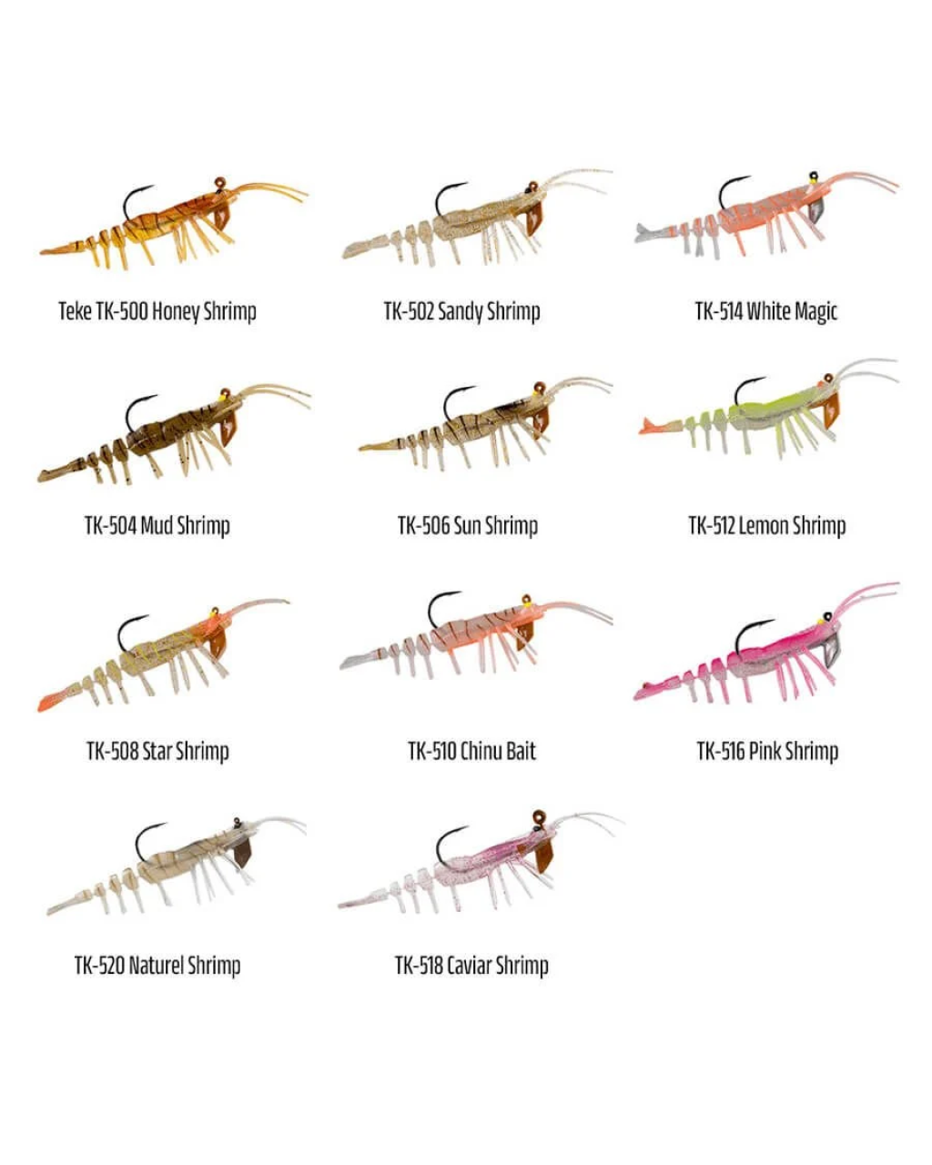 Hanfish Teke Shrimp 7.62 Silikon Yem