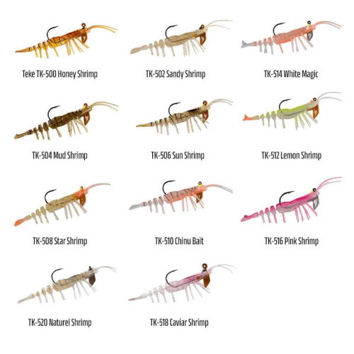 Hanfish Teke Shrimp 7.62 Silikon Yem