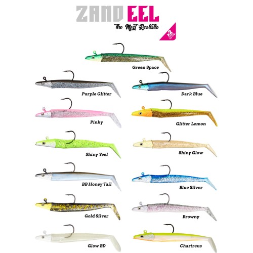 Fujin Zand Eel 11Cm 7-14G Double Combo Silikon Yem
