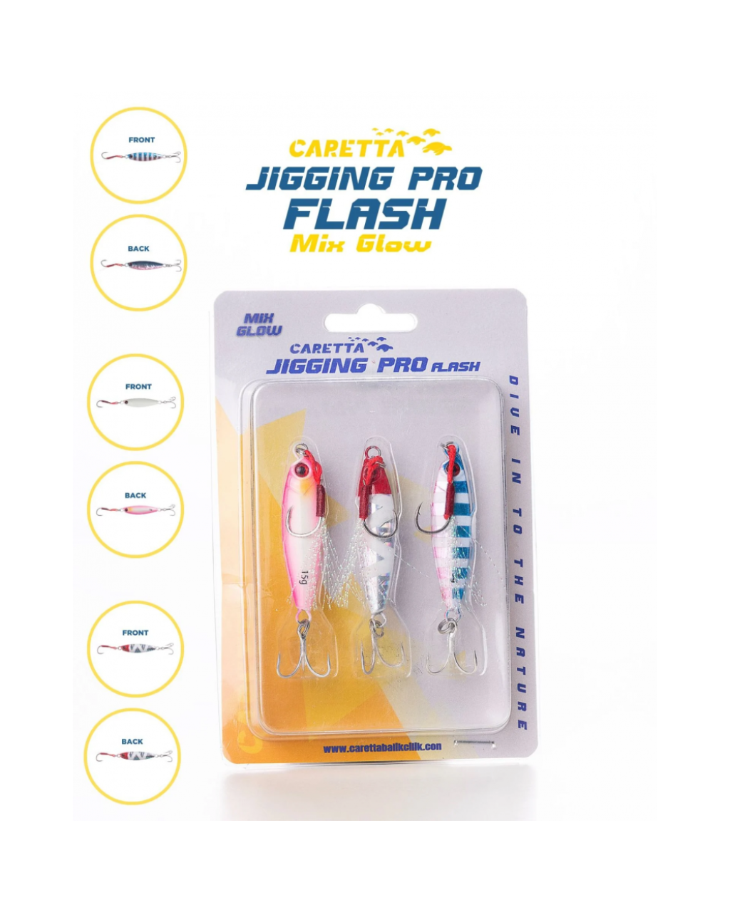 Caretta Jigging Pro Flash Jig Yem