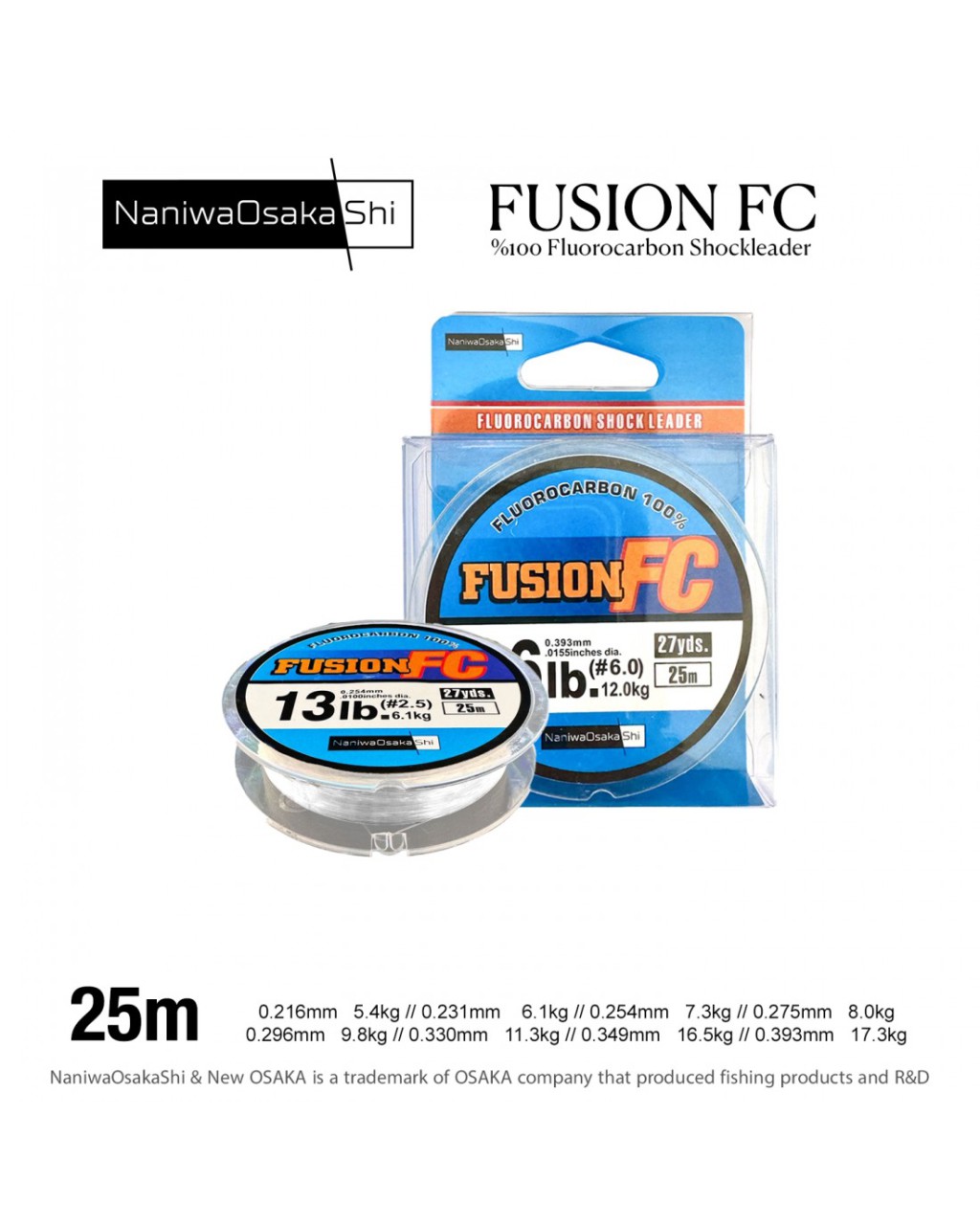 Nanıwaosakashı Fusıon Sl 100% Fc  Misina 25M