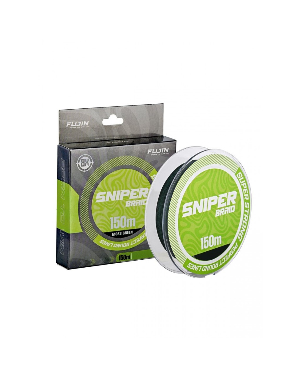 Fujin Sniper 8X 150Mt  Moss Green İp Misina