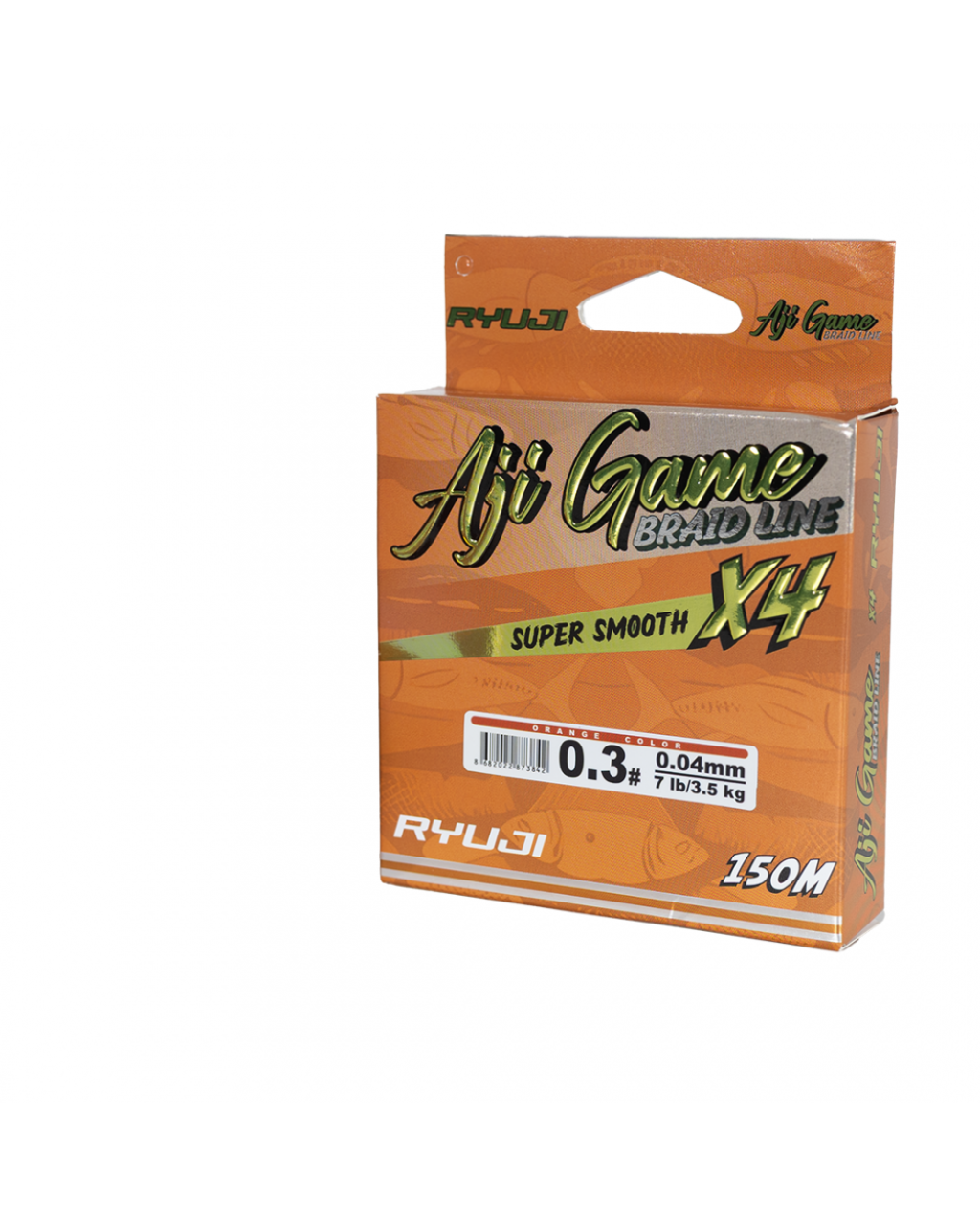 Ryujı Ajı Game 4X 150M Orange İp Misina