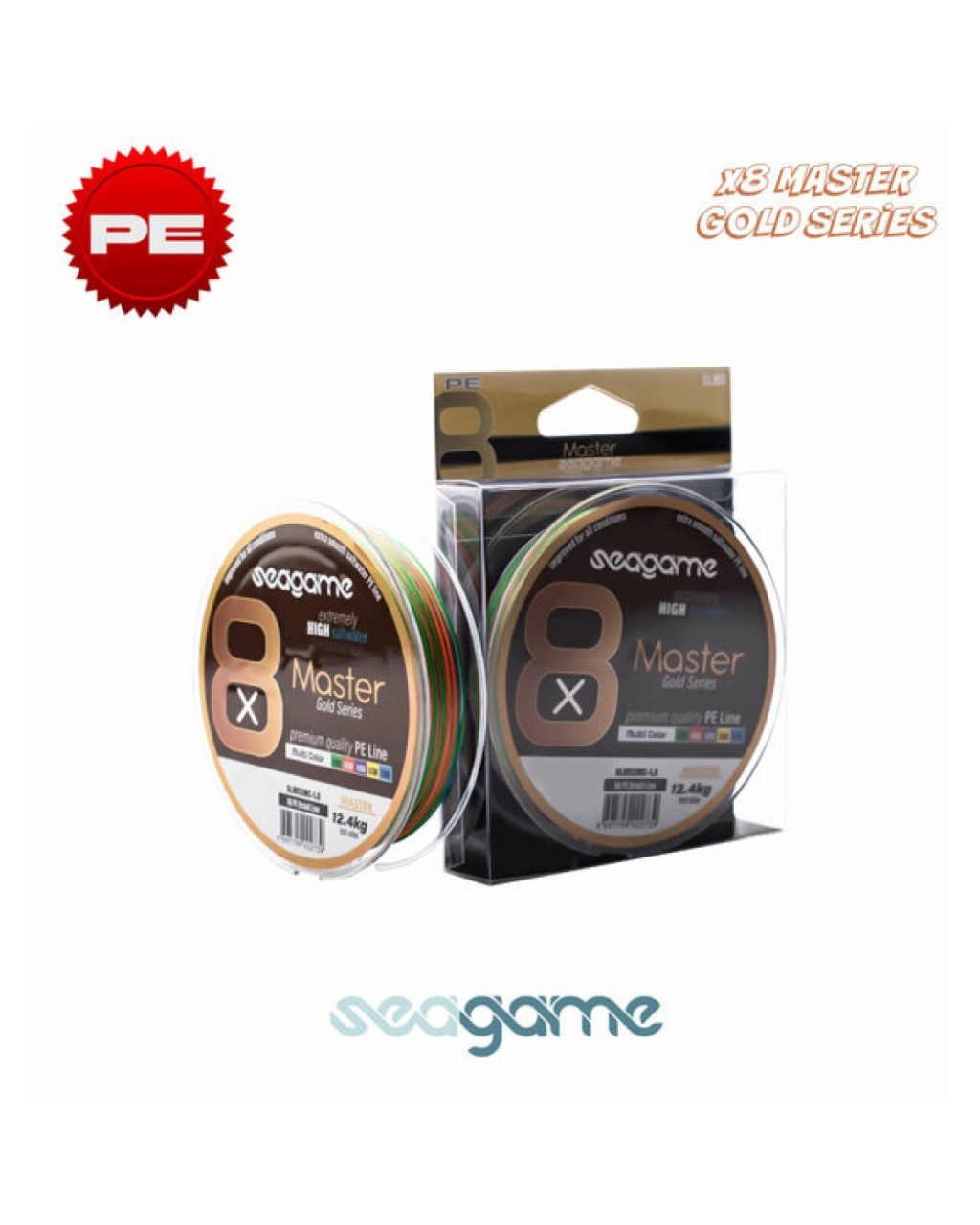 Seagame Master X8 Pe 150M  Multı Color İp Misina